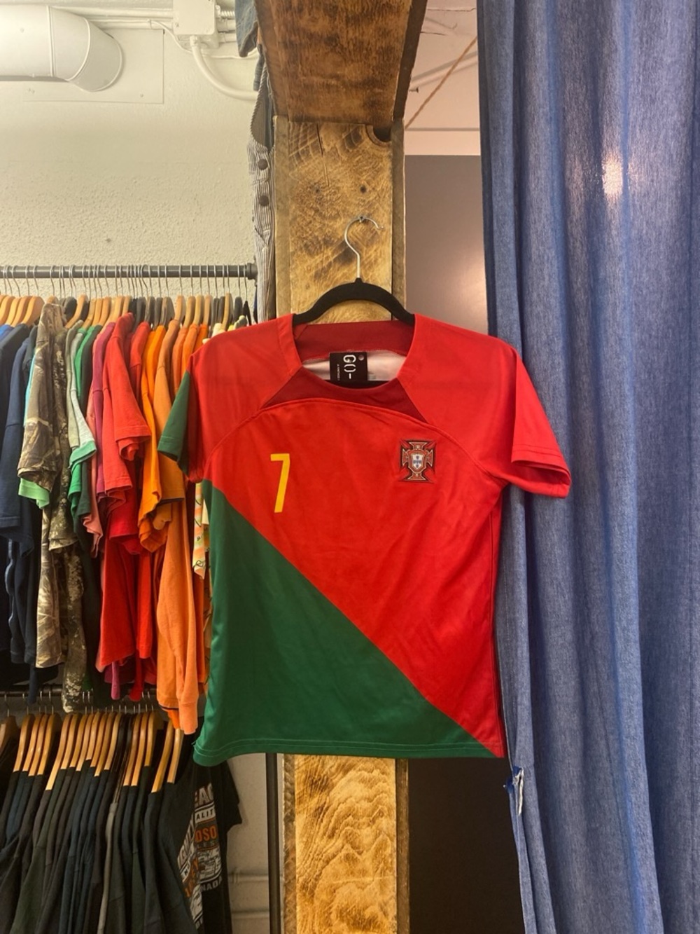 Ronaldo Portugal Red/Green Jersey